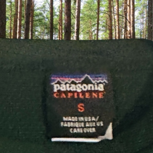 LOT OF 2 PATAGONIA WOMENS SMALL DOWN JACKET FULL ZIP & MID-WEIGHT CAPILENE CREW - Picture 4 of 10